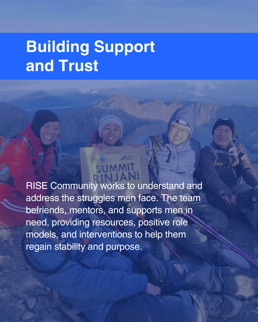 15M social movement RISE empowering men strengthening communities story 2