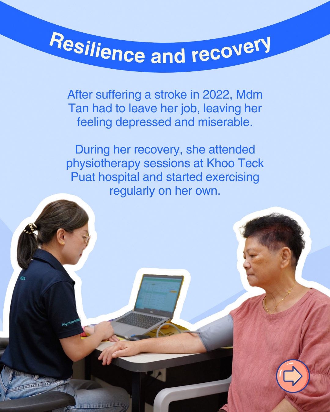 15M social movement mdm tan from stroke survivor to resident connector story 2